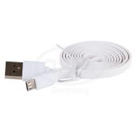 Micro kabel USB 2.0 - bílý ALCA 510620